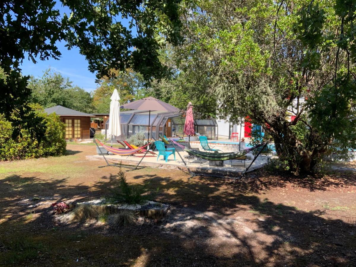 Bed and Breakfast Domaine De Labelo Commensacq Exterior foto